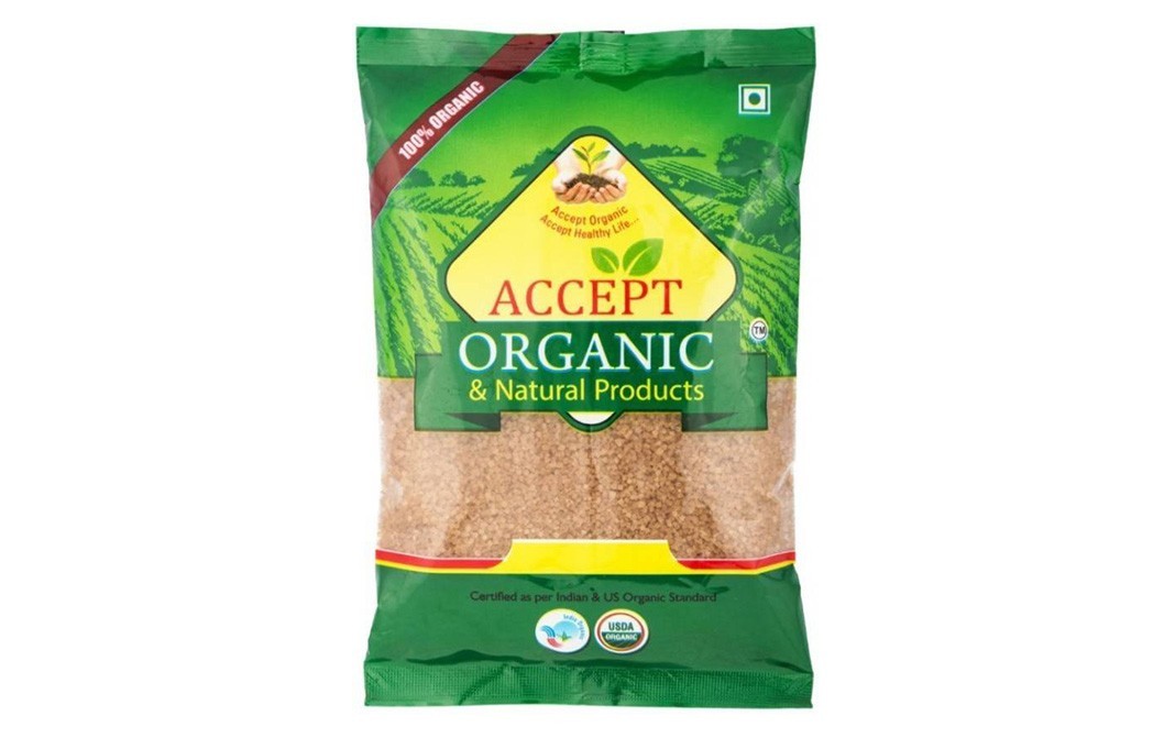 Accept Organic Brown Sugar    Pack  1 kilogram